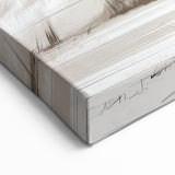 Serene Zebra Wall Art - Safari Landscape Canvas Print