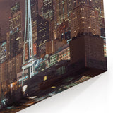 Seattle Night Skyline Art | Seattle Cityscape Photography Prints
