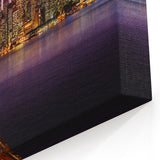 San Francisco Skyline Wall Art | Stunning Cityscape at Sunset | Canvas Print