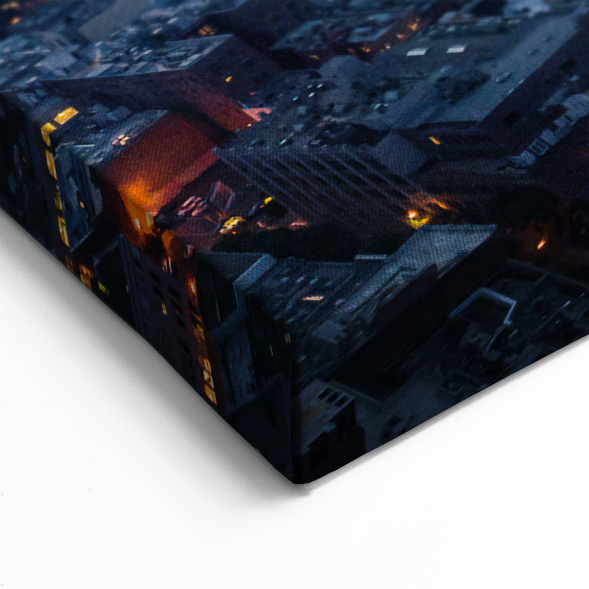 San Francisco Skyline Art | Sunset Cityscape with Vibrant Colors | Canvas