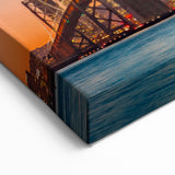 San Francisco Skyline Art | Dusk Cityscape with Bay Bridge | Canvas Print