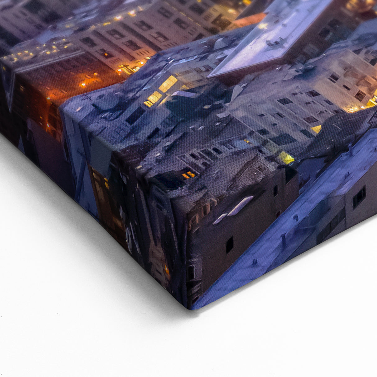 San Francisco Skyline Art | Sunrise Cityscape with Warm Glow | Canvas