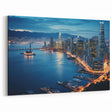 San Francisco Skyline Art | Majestic Waterfront at Dusk | Canvas Print