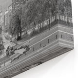 Philadelphia City Wall Decor - Black and White Art with Historic Landmarks