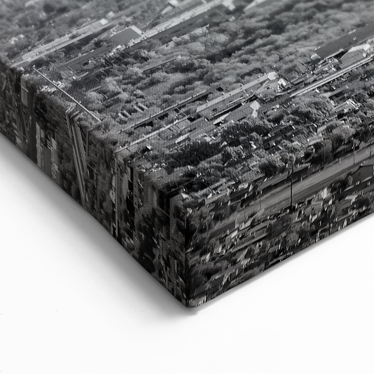 Phoenix Skyline Wall Art | Black and White Cityscape Art Print