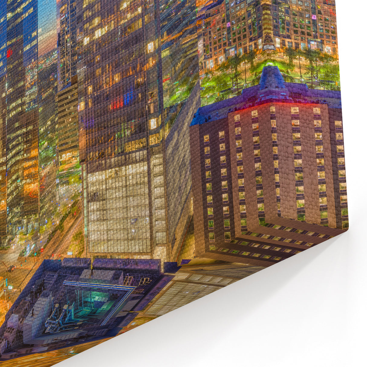 Phoenix Skyline Wall Art | Vibrant Sunset Cityscape Print