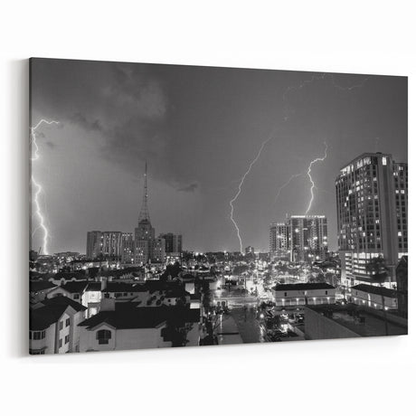 Phoenix Skyline Wall Art | Vibrant Downtown Cityscape Print