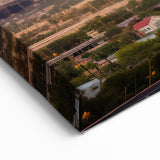 Phoenix Skyline Wall Art | Sunset Glow Cityscape Art Print