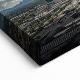 Phoenix Skyline Wall Art | Festive Fireworks Cityscape Print