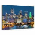 Stunning Pittsburgh Skyline Wall Art | Vibrant Cityscape Photography