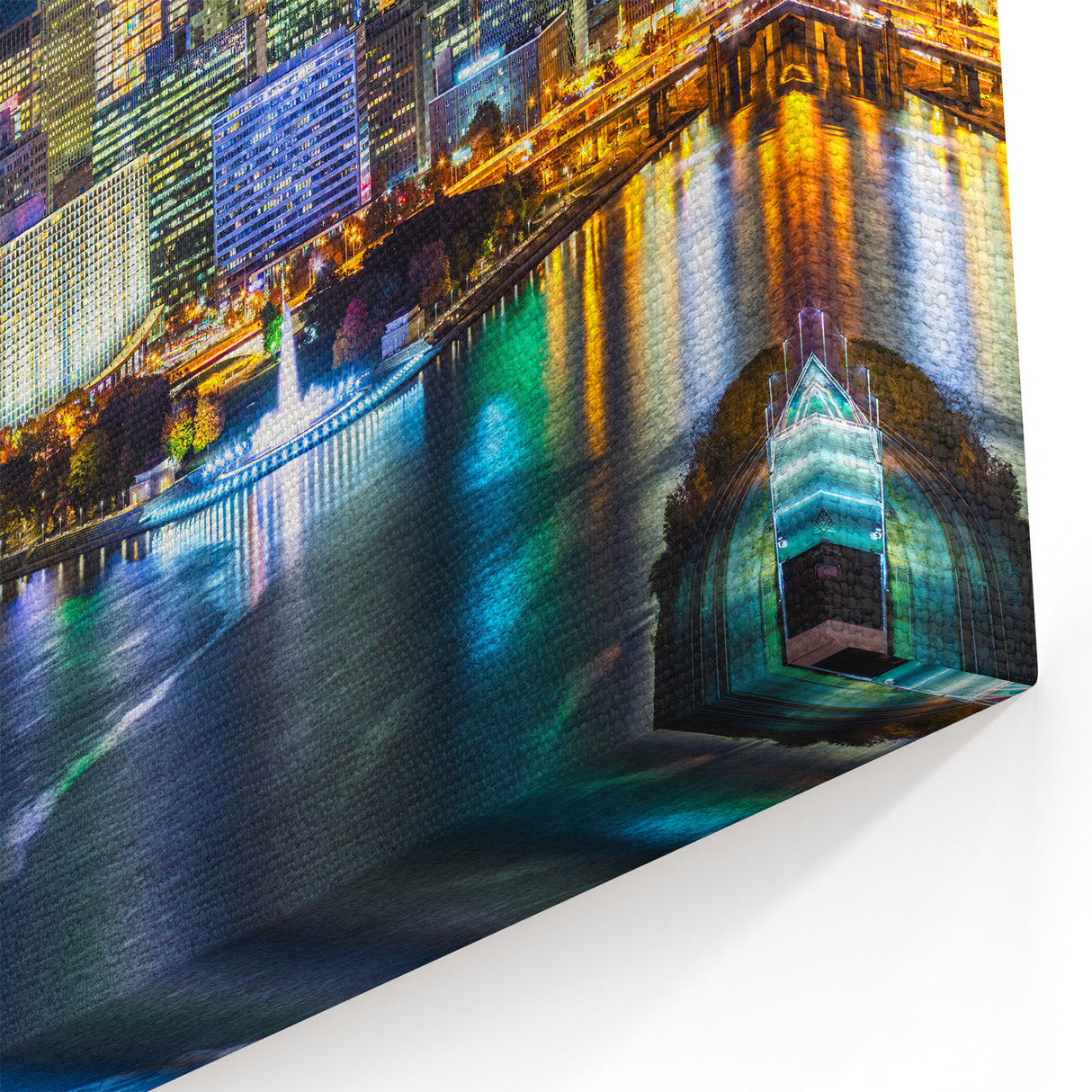 Pittsburgh Skyline Wall Art | Iconic Bridge and City Lights Photography