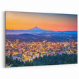 Portland Cityscape Art | Vibrant Portland Skyline Wall Art Print