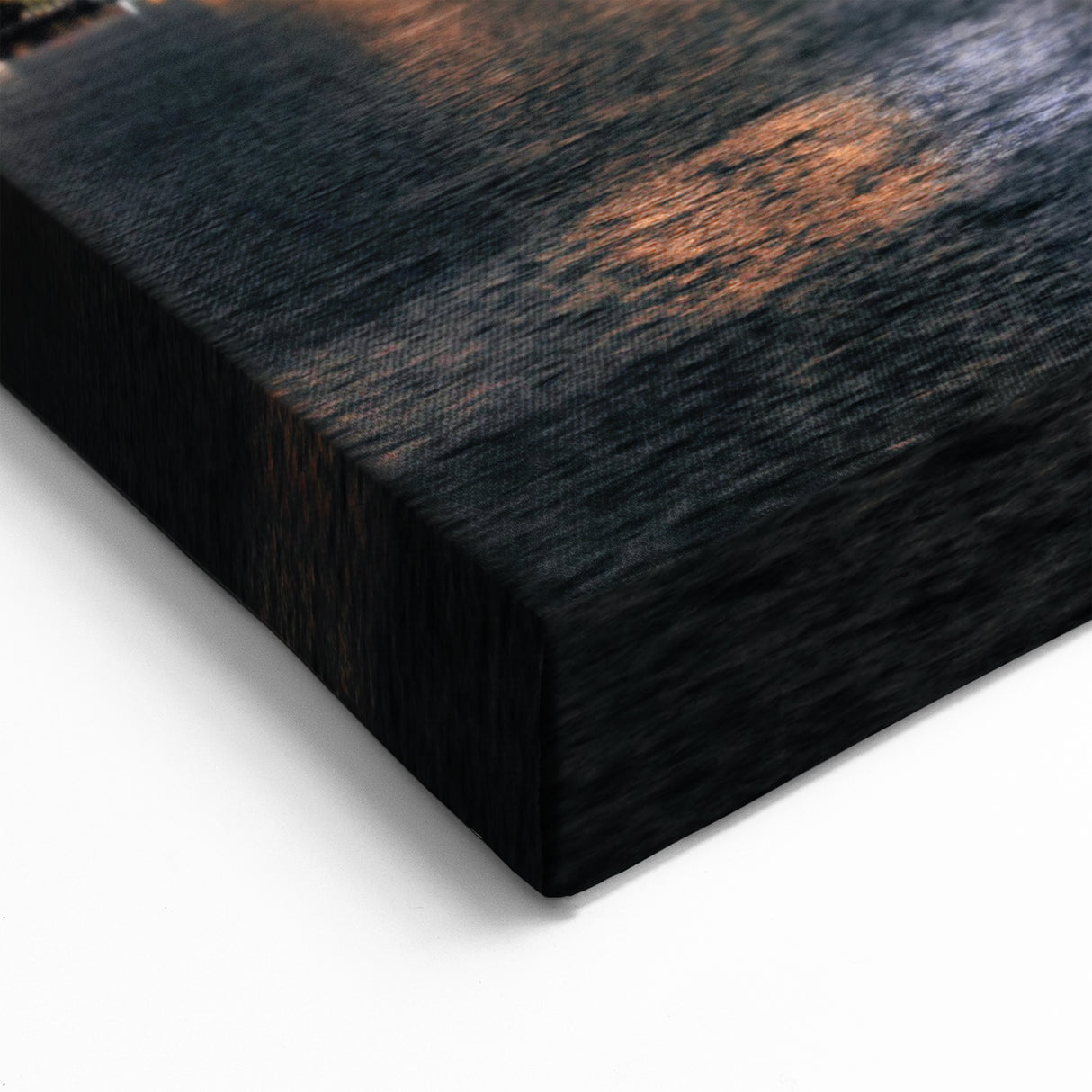 Miami Night Skyline Art: Captivating Downtown Miami Cityscape on Canvas