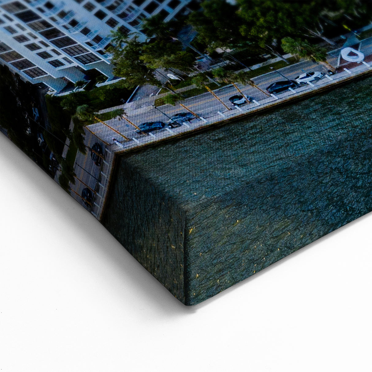 Miami Skyline Wall Art: Vibrant Downtown Miami Cityscape on Canvas