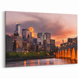 Minneapolis Skyline Wall Art - Vibrant Cityscape Art Prints for Modern Decor
