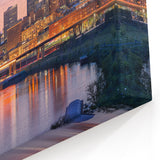 Minneapolis Skyline at Dusk - Elegant Cityscape Art Prints for Urban Decor