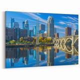 Minneapolis Skyline Wall Art - Bright Cityscape Art Prints for Modern Spaces