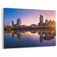 Stunning Nashville Skyline Wall Art - Vibrant Cityscape Canvas & Prints