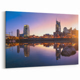 Stunning Nashville Skyline Wall Art - Vibrant Cityscape Canvas & Prints