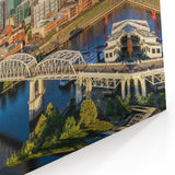 Modern Nashville Skyline Art - Stunning Downtown Canvas & Prints