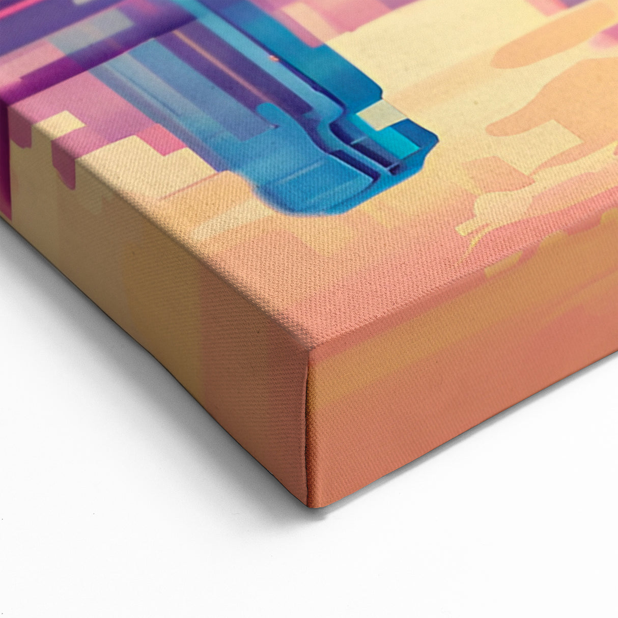Colorful Nashville Skyline Art - Vibrant Cityscape Canvas & Prints