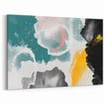 Vibrant Watercolor Abstract Art - Modern Multi-Color Canvas Print