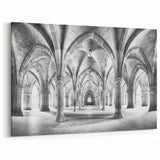 Cathedral Arches Wall Art - Majestic Gothic Architecture Print