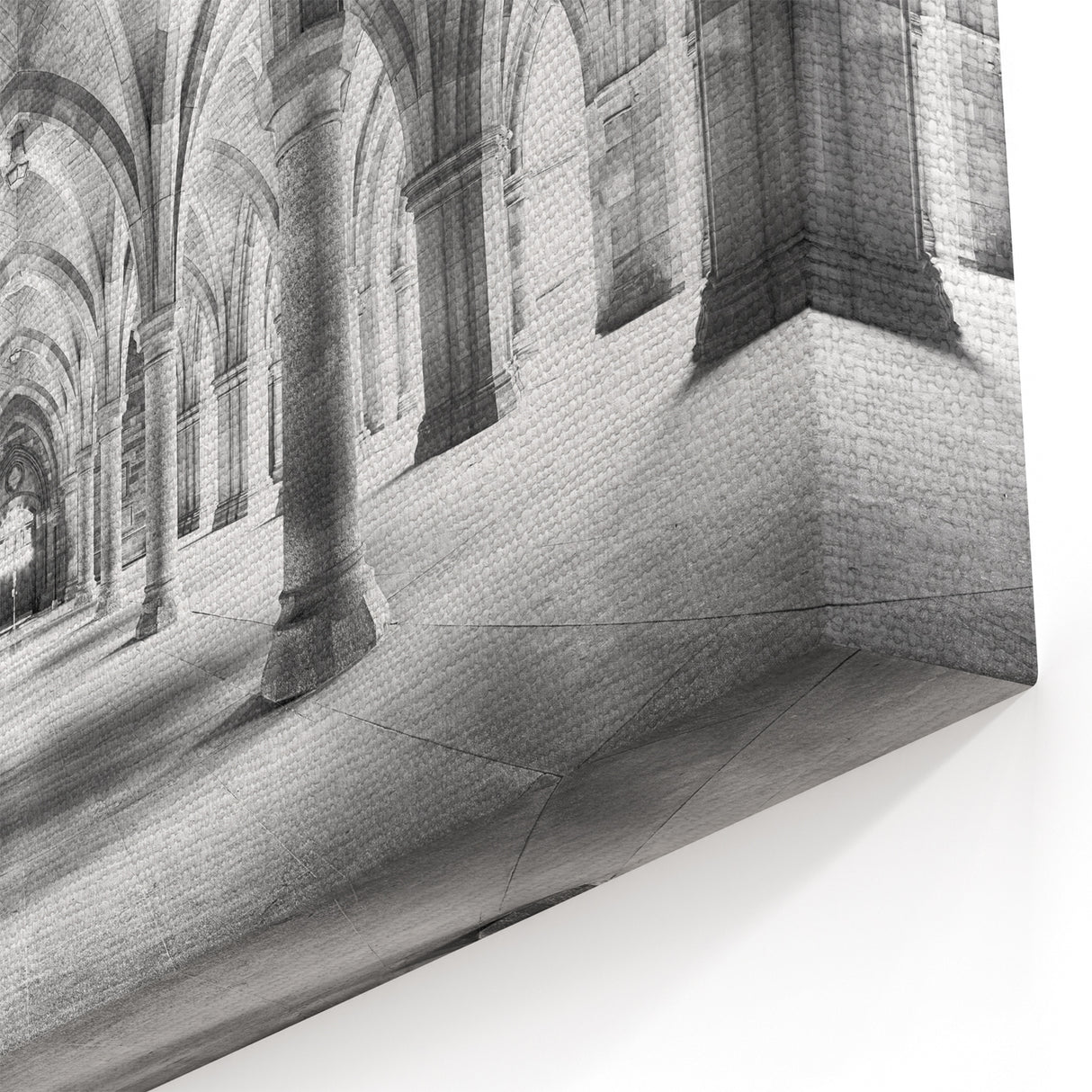 Cathedral Arches Wall Art - Majestic Gothic Architecture Print