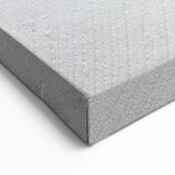 Teal and Gold Abstract Brush Strokes | Modern Textured Wall Art