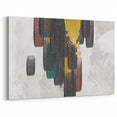 Layered Brush Strokes in Earthy Tones | Modern Abstract Wall Art