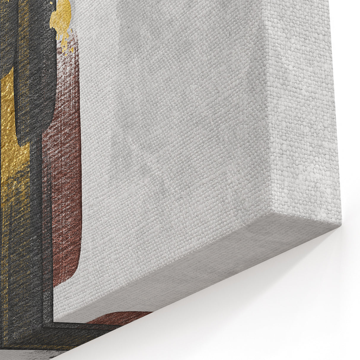 Layered Brush Strokes in Earthy Tones | Modern Abstract Wall Art