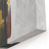 Layered Brush Strokes in Earthy Tones | Modern Abstract Wall Art