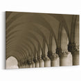 Timeless Arches Wall Art - Sepia-Toned Classical Architecture Print