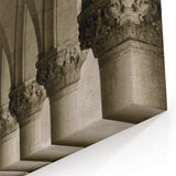 Timeless Arches Wall Art - Sepia-Toned Classical Architecture Print