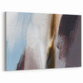 Soft Earth Tones Abstract Brush Strokes | Modern Wall Art Canvas