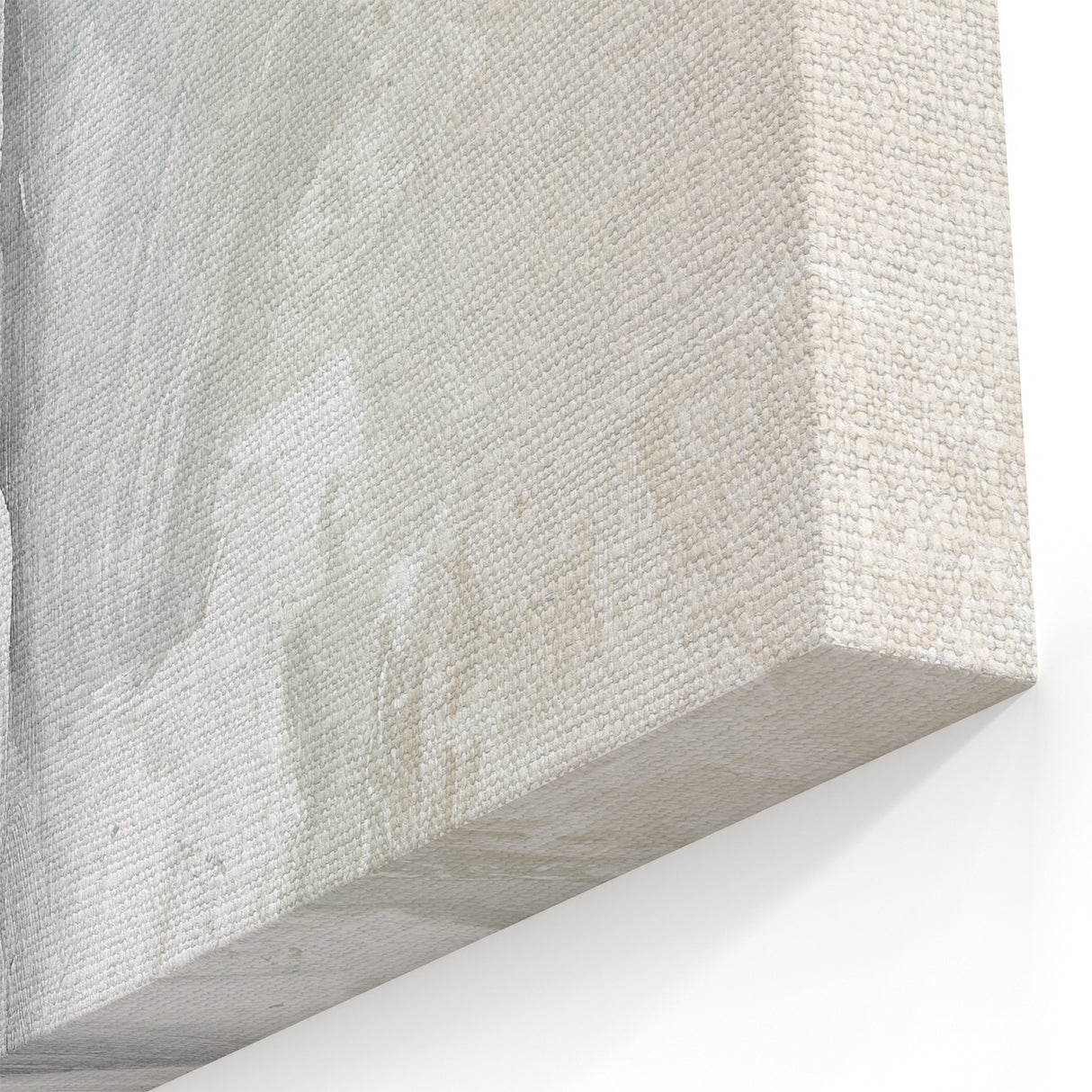 Contemporary Brush Strokes Abstract Art | Geometric Line Canvas Print