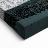 Modern Abstract Strokes with Gold Accents | Contemporary Wall Art