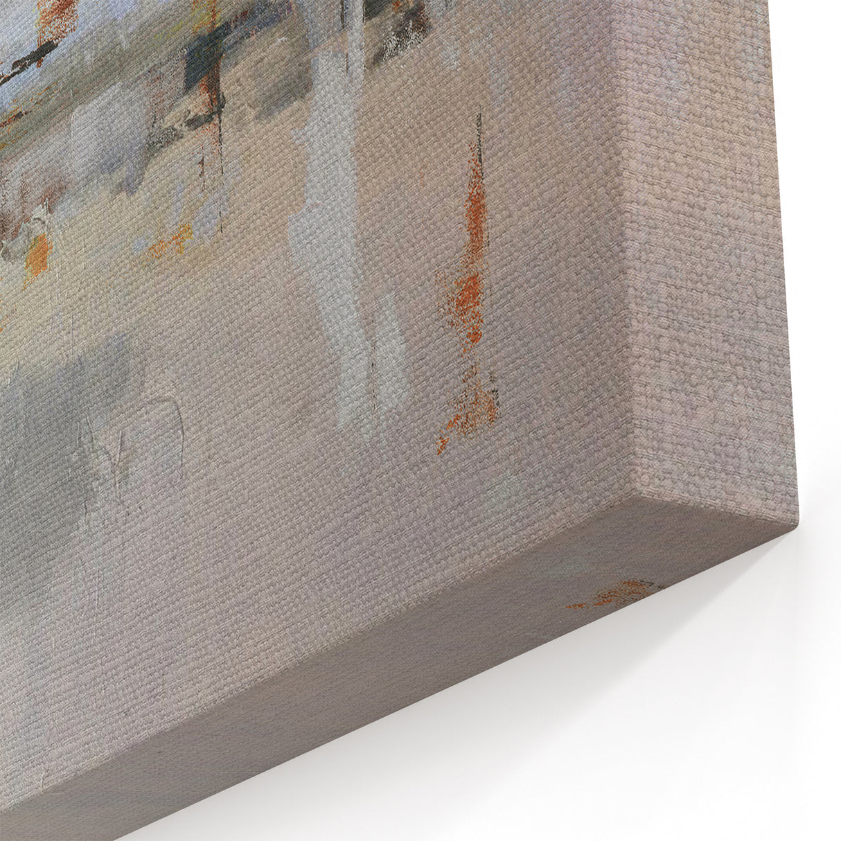 Minimalist Abstract Landscape in Earth Tones | Contemporary Canvas Art