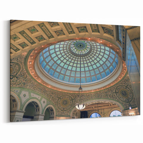Architectural Domes Wall Art - Elegant Dome Structure Canvas Print