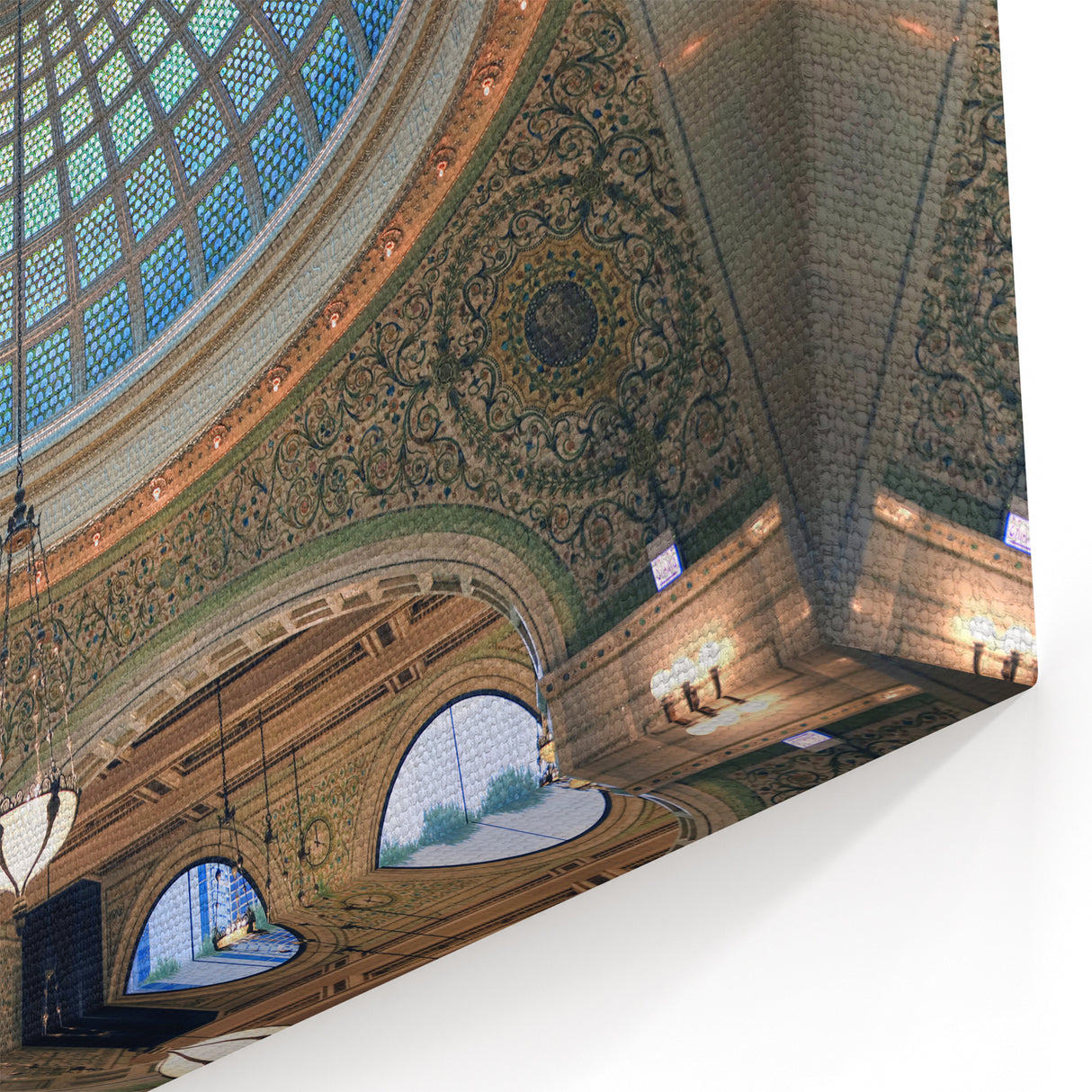 Architectural Domes Wall Art - Elegant Dome Structure Canvas Print