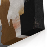 Abstract Brush Strokes Canvas Art | Modern Geometric Wall Decor