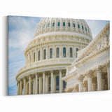 Classic Domes Wall Art - Historic Dome Architecture Canvas Print