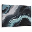Modern Wave Abstract Canvas Art | Fluid Lines and Strokes Wall Decor