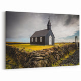 Rustic Church Domes Wall Art - Historic Architecture Canvas Print