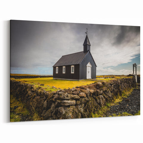 Rustic Church Domes Wall Art - Historic Architecture Canvas Print