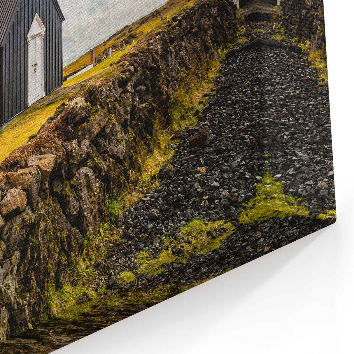 Rustic Church Domes Wall Art - Historic Architecture Canvas Print