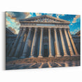 Columns Wall Art - Classical Architecture Print in Canvas & Framed Art