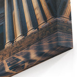 Columns Wall Art - Classical Architecture Print in Canvas & Framed Art