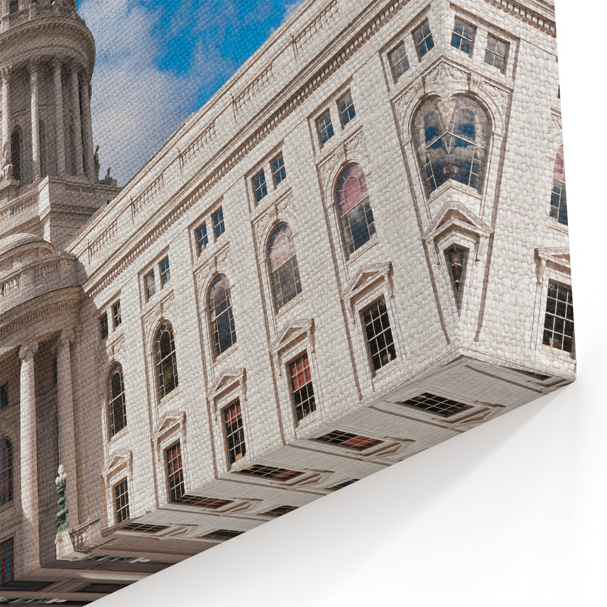 Grand Dome Architecture Wall Art - Historic Building Canvas Print