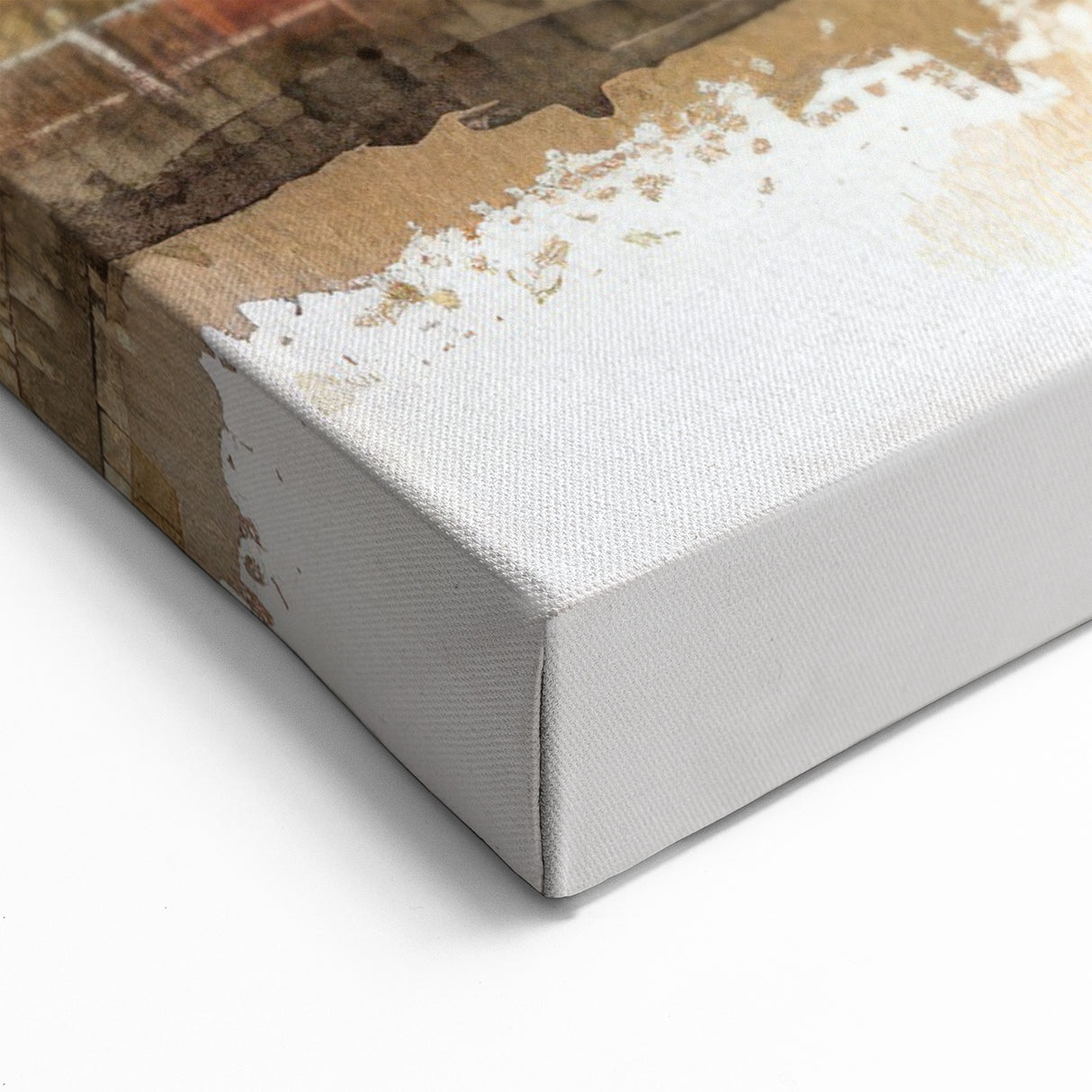 Rustic Farmhouse Oil Painting Wall Art - Country Barn Canvas Print Decor